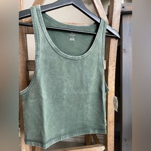 Aerie Offline Green Sport Tank